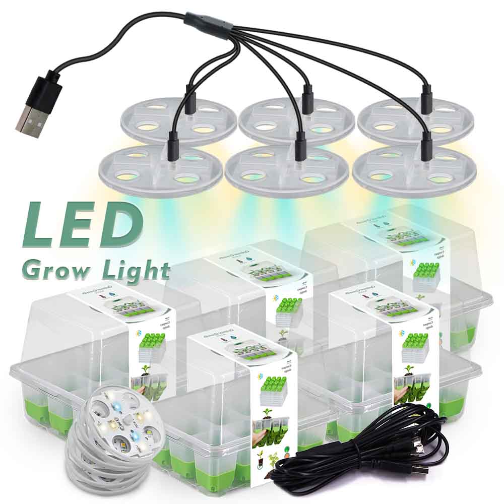 Smart Garden Indoor - LED 성장 조명 모종 스타터 트레이
