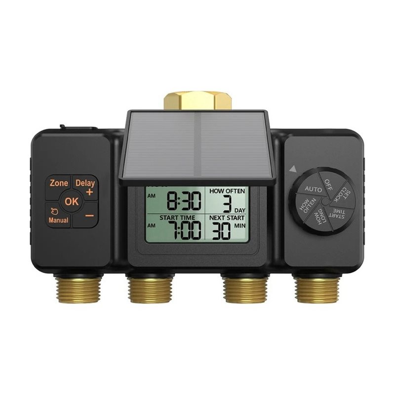 Smart Garden Valve - AB42-태양광 관수 타이머 자동 관수 시스템