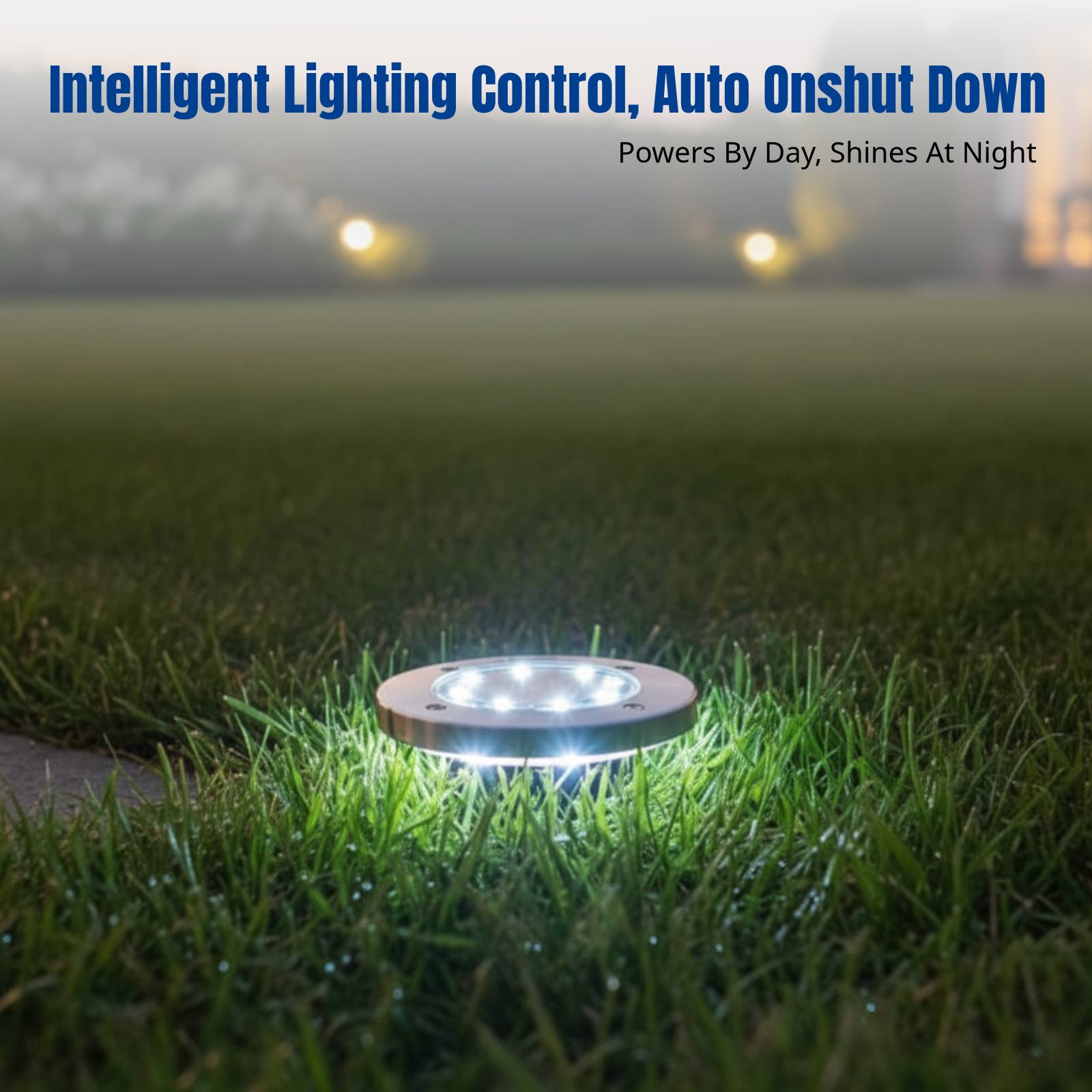Smart Garden Led Lights - 태양광 지상등, LED 잔디등, 실외 방수