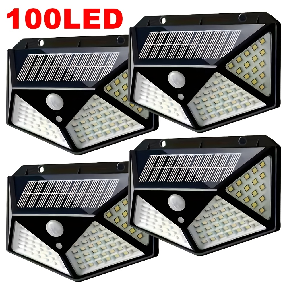 Smart Led Garden - 100LED 야외 태양광 정원등, 모션 센서