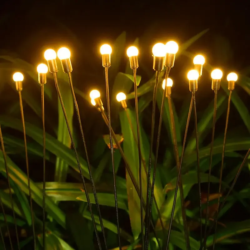 Smart Garden Lamp - 야외 태양광 정원등 방수 6/8/10 헤드