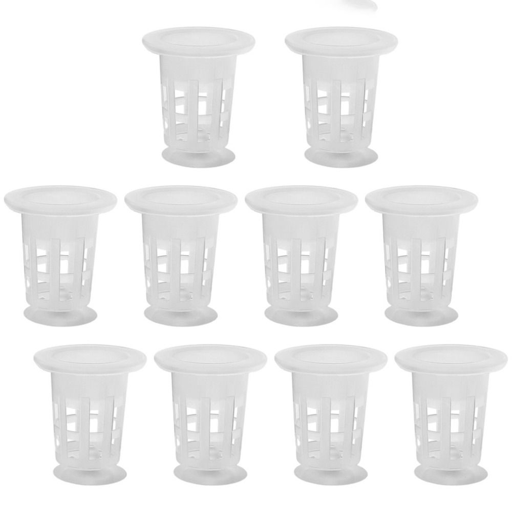 10Pcs 투명 식물 수경 재배 냄비 플라스틱 흡입 베 - Hydroponic Grow Pod 리뷰 및 가격