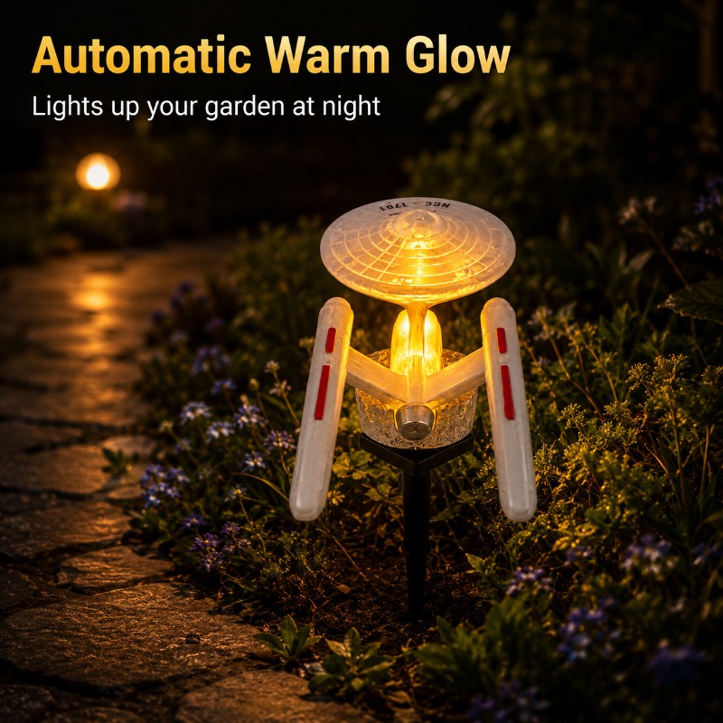 스타 트렉 USS 엔터프라이즈 솔라 가든 스테이크 라이 - Smart Garden Lamp 리뷰 및 가격