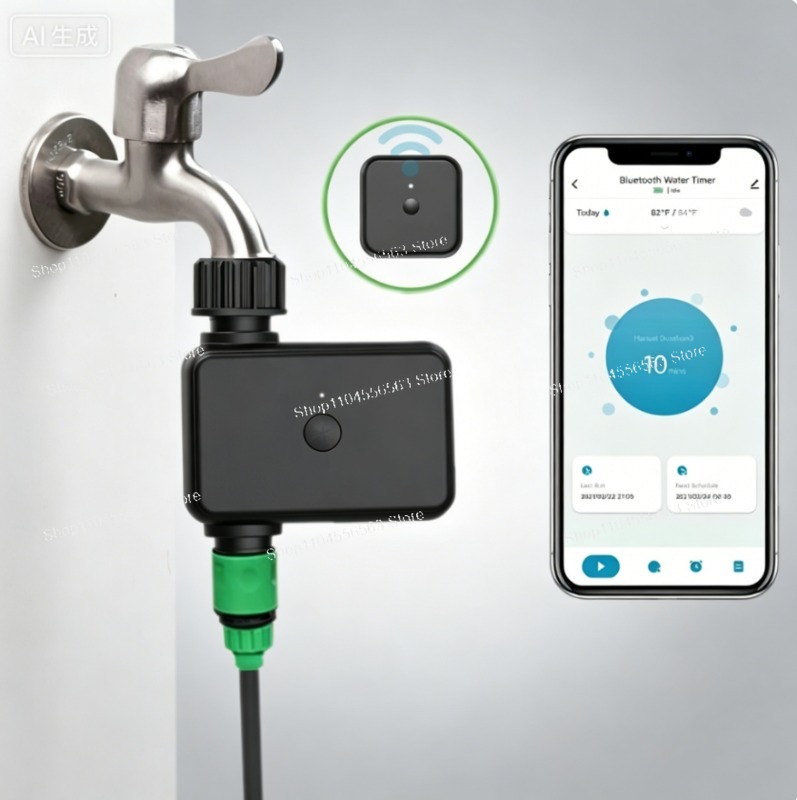 스마트 와이파이 정원 급수 타이머: 자동 점적 관개 컨 - Smart Garden Valve 리뷰 및 가격