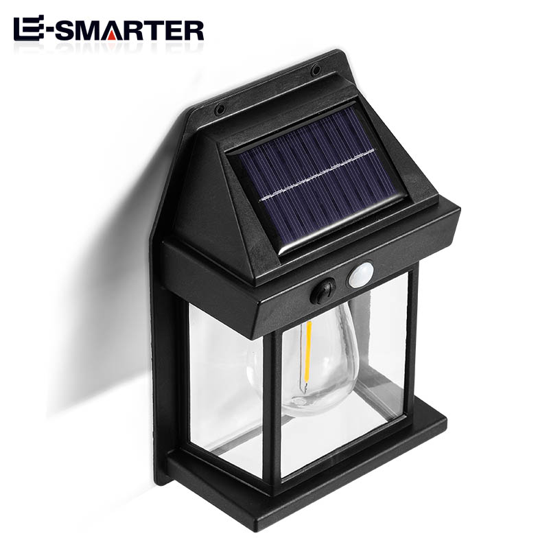 강력한 밝은 태양 벽 램프 모션 센서 LED 태양 빛  - Smart Garden Lanterns 리뷰 및 가격
