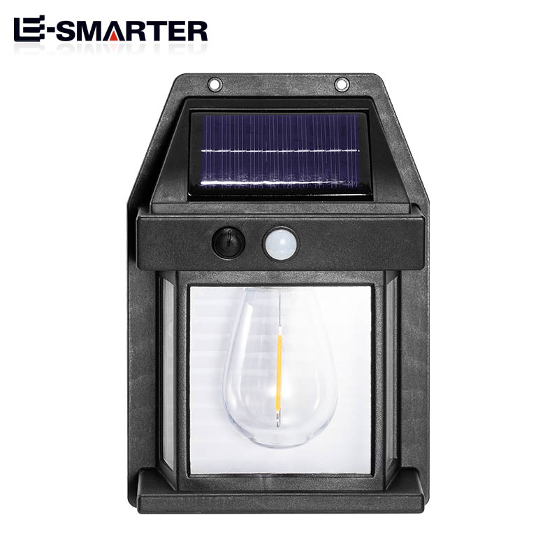 강력한 밝은 태양 벽 램프 모션 센서 LED 태양 빛  - Smart Garden Lanterns 리뷰 및 가격
