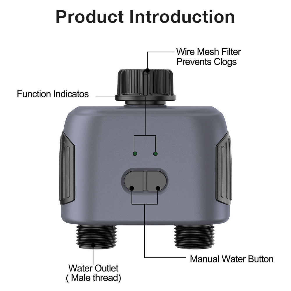 Tuya Zigbee/블루투스 워터 타이머 컨트롤러 밸 - Smart Garden Valve 리뷰 및 가격