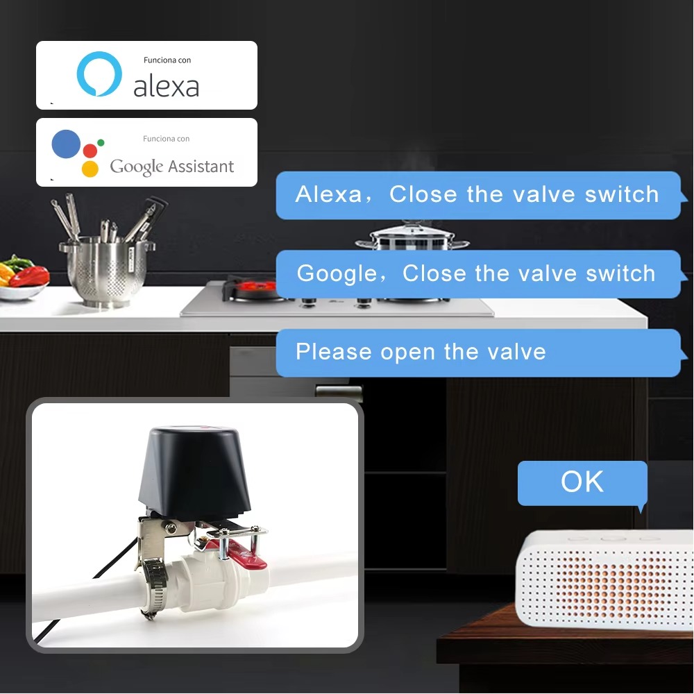Tuya Zigbee 또는 Wifi 워터 밸브 가스 차 - Smart Garden Valve 리뷰 및 가격
