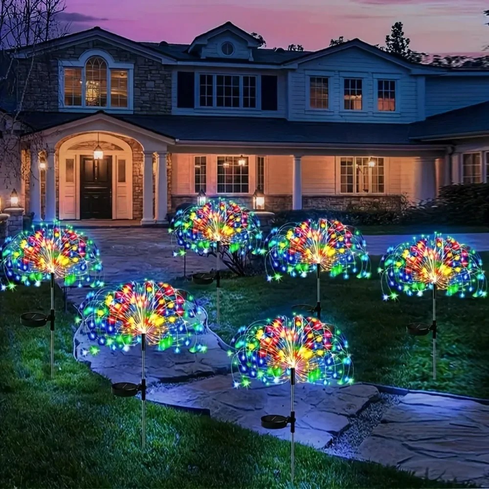 태양광 LED 불꽃놀이 장식등 야외 정원 장식 8가지  - Smart Garden Lamp 리뷰 및 가격