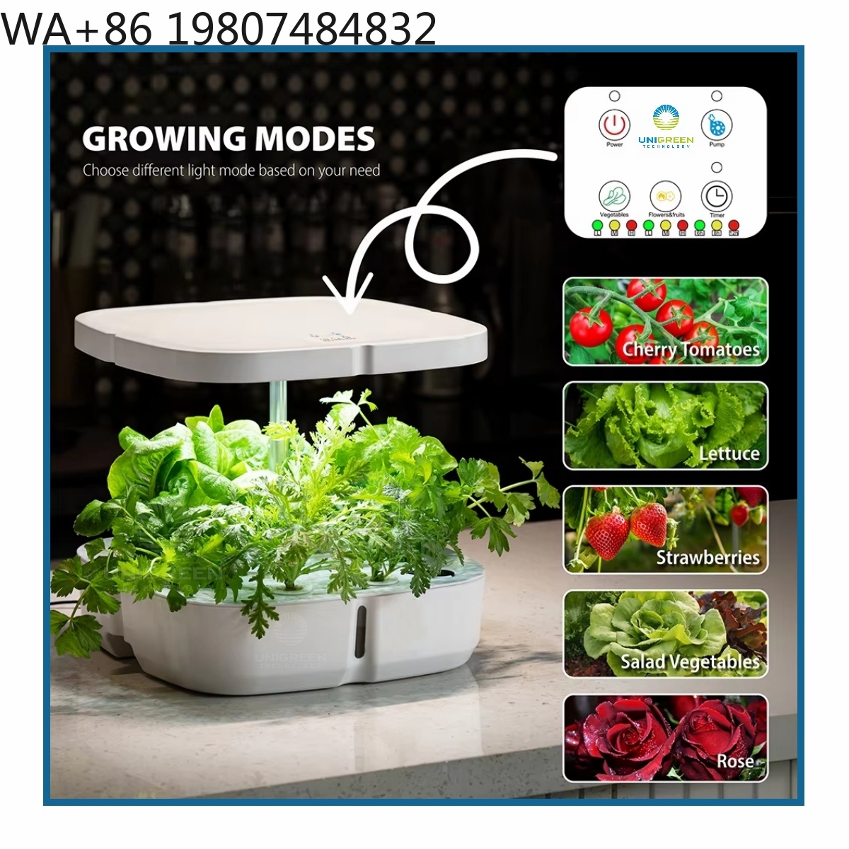 8포드 미니 수경재배 상자, 풀 스펙트럼 조절 가능 L - Hydroponic Grow Pod 리뷰 및 가격