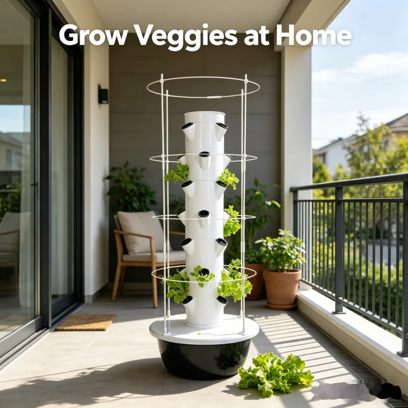 스마트 수직 수경 재배 타워 실내 정원 시스템 - 가정 - Smart Garden Indoor 리뷰 및 가격