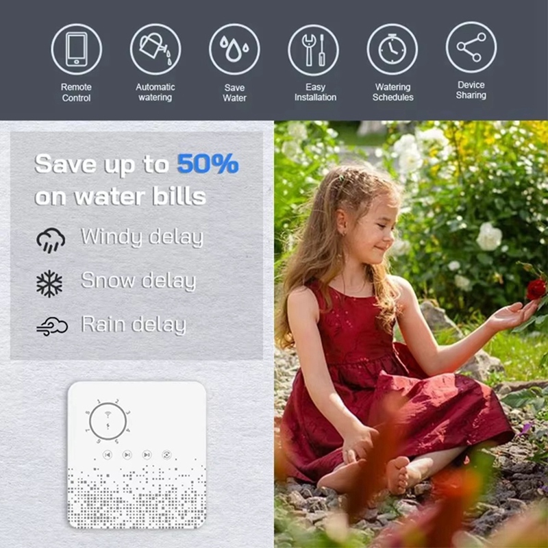 Tuya WiFi 스마트 스프링클러 컨트롤러 8 구역  - Smart Garden Home 리뷰 및 가격