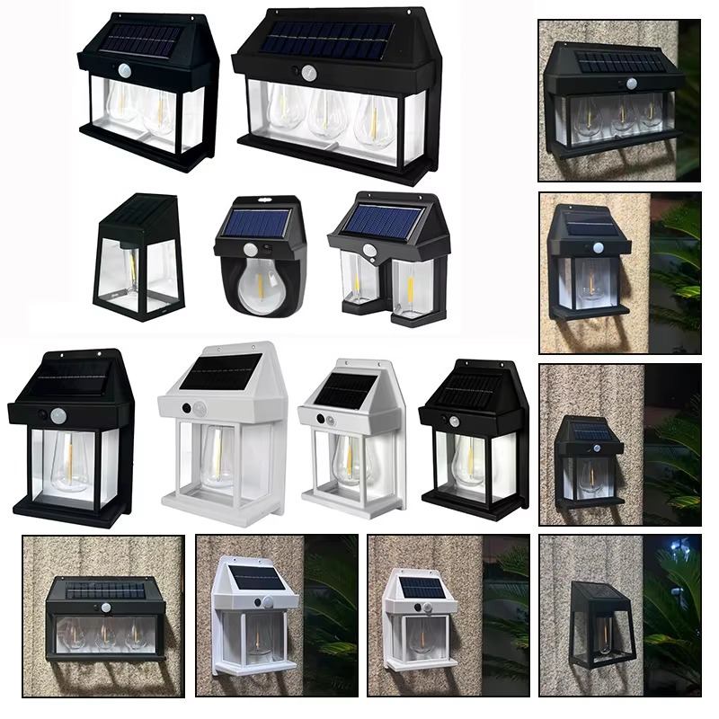 야외 LED 모션 센서 텅스텐 전구 태양광 벽등 정원  - Smart Garden Lanterns 리뷰 및 가격