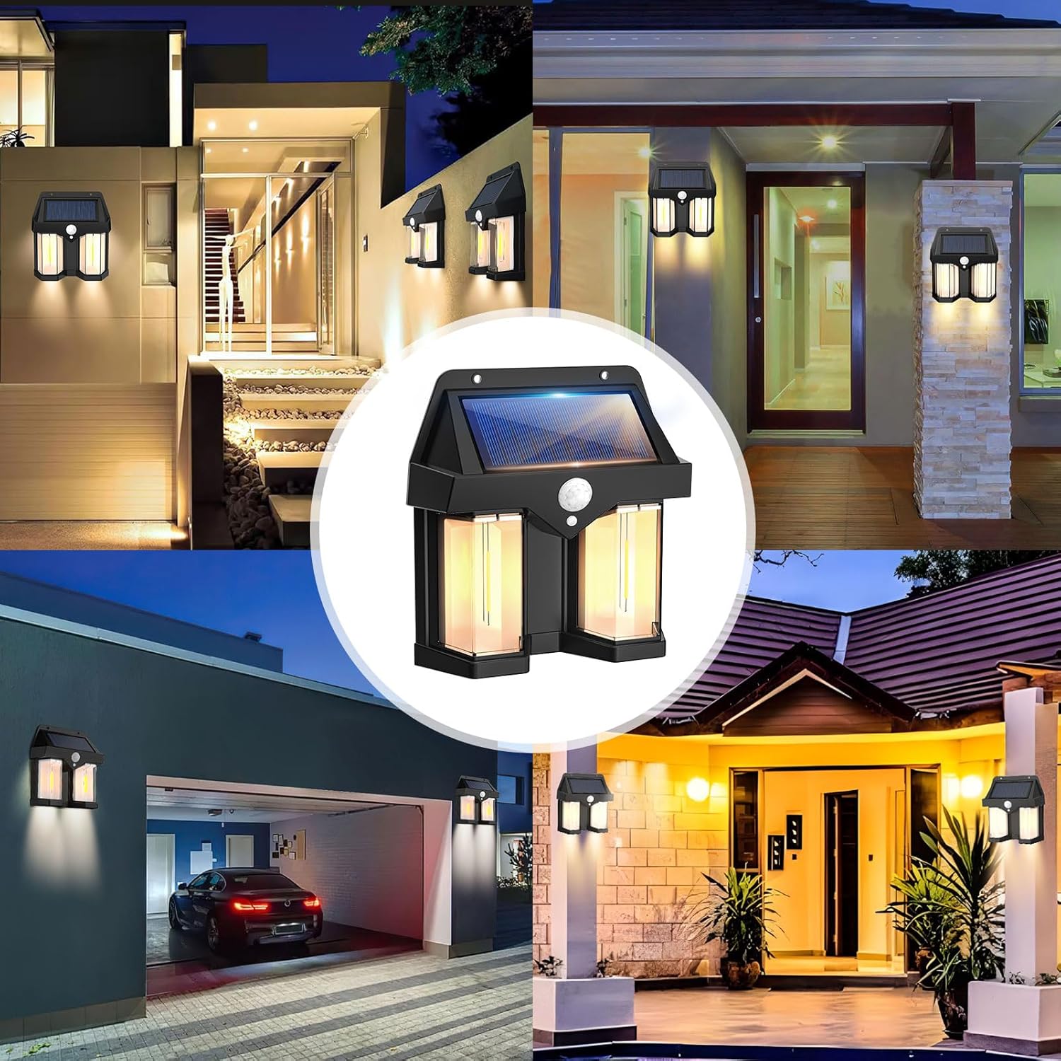 태양광 벽등 빈티지 정원 빌라 야외 모션 센서 따뜻한  - Smart Led Garden 리뷰 및 가격