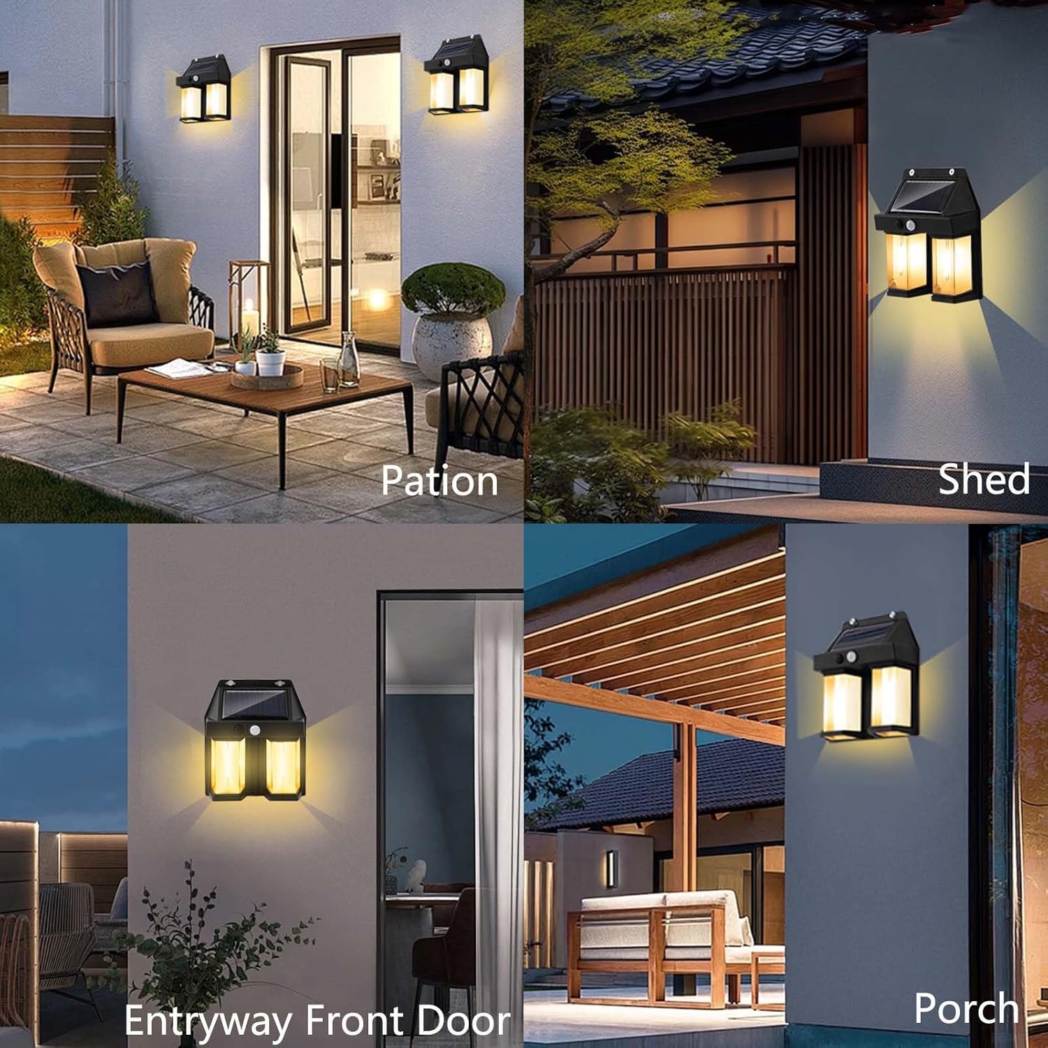 태양광 벽등 빈티지 정원 빌라 야외 모션 센서 따뜻한  - Smart Led Garden 리뷰 및 가격