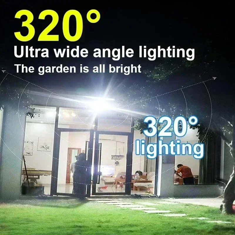 1/2PC 55LED 태양 벽 조명 3 조명 모드 스마 - Smart Garden Lanterns 리뷰 및 가격