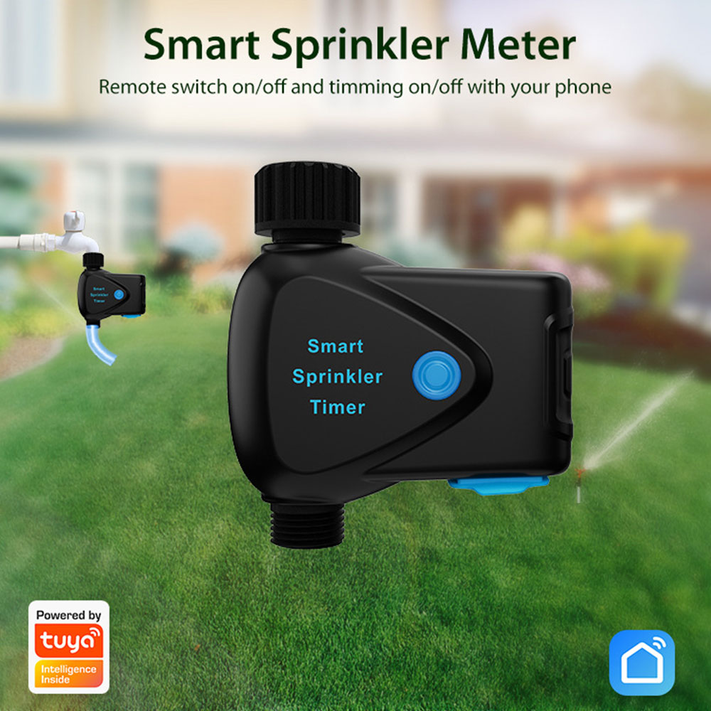 Tuya WiFi 스마트 워터 디바이스 내장형 계량기, - Smart Garden Valve 리뷰 및 가격