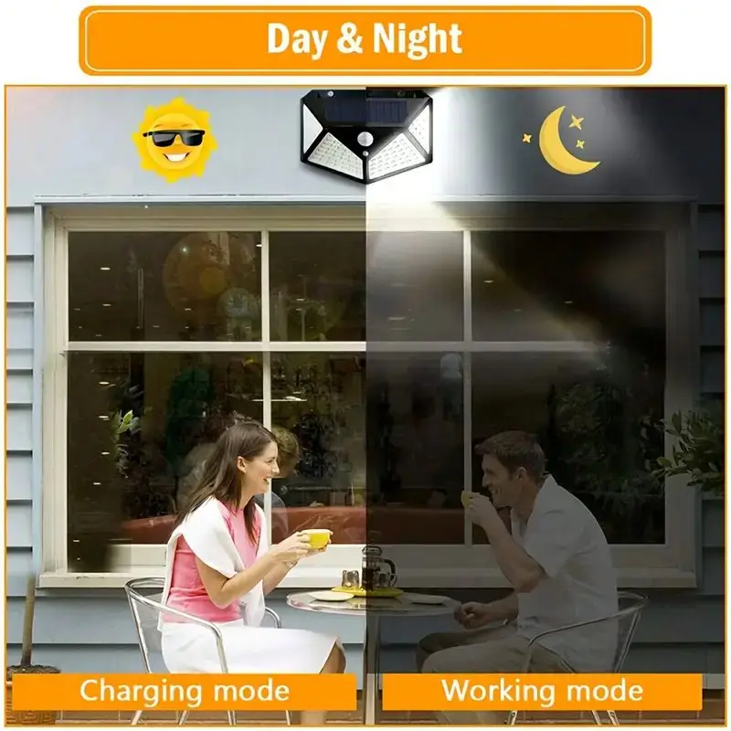 100LED 야외 태양광 정원등, 모션 센서 방수 태양 - Smart Led Garden 리뷰 및 가격