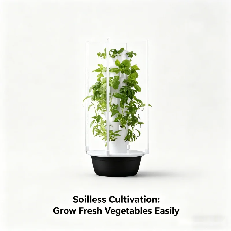스페이스트리 수직 수경 재배 타워 스마트 채소 재배기  - Smart Garden Indoor 리뷰 및 가격