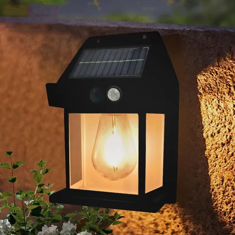 태양 텅스텐 밤 램프 지능형 모션 센서 벽 램프 3 조 - Smart Garden Lanterns 리뷰 및 가격