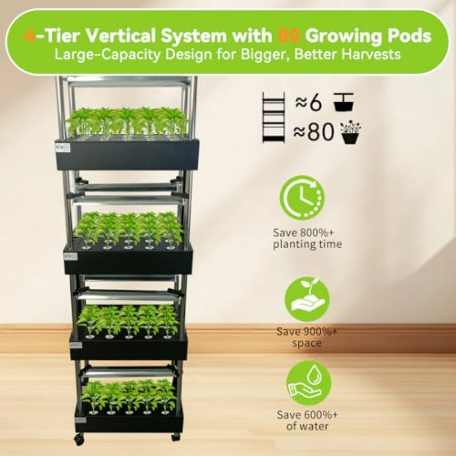 실내 수경재배 시스템: 스마트 풀스펙트럼 조명, 자동  - Smart Garden Indoor 리뷰 및 가격
