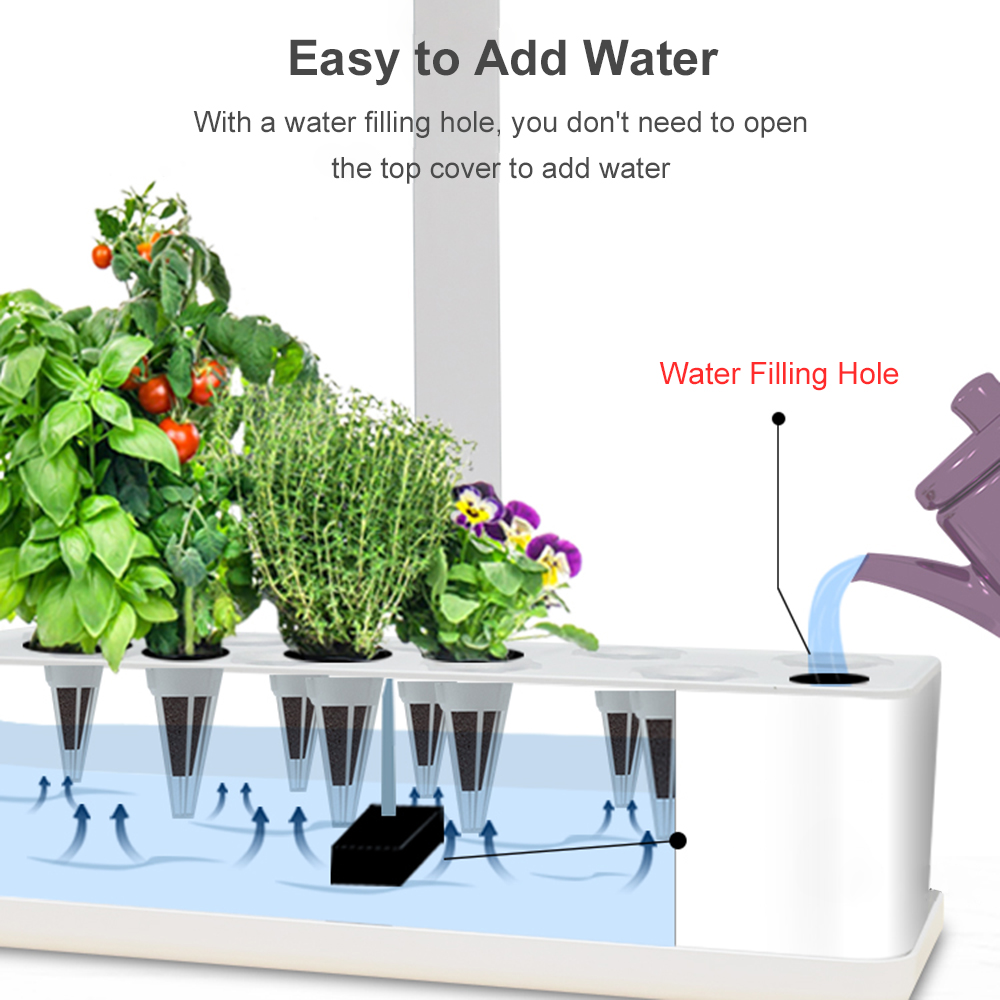 스마트 수경 재배 시스템 실내 정원 키트, 높이 조절  - Smart Garden Led Lights 리뷰 및 가격