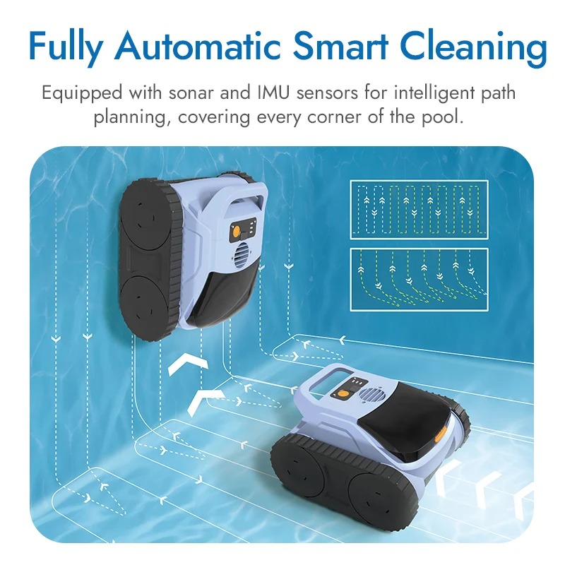 아이로 무선 로봇 수영장 청소기, 스마트 AI 내비게이 - Smart Garden Usa 리뷰 및 가격