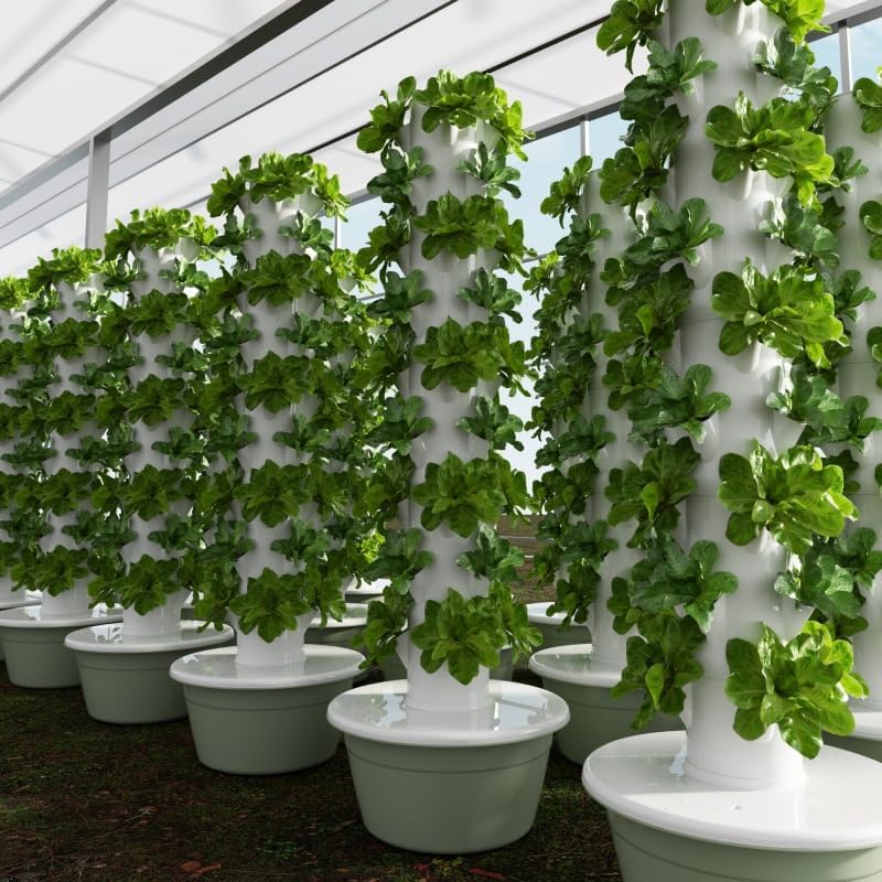 수직 수경 재배 타워 에어로포닉 타워 과일 및 채소용  - Hydroponic Grow Pod 리뷰 및 가격