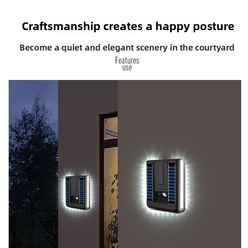 새로운 스마트 야외 접이식 태양 벽 램프 유럽 스타일  - Smart Led Garden 리뷰 및 가격